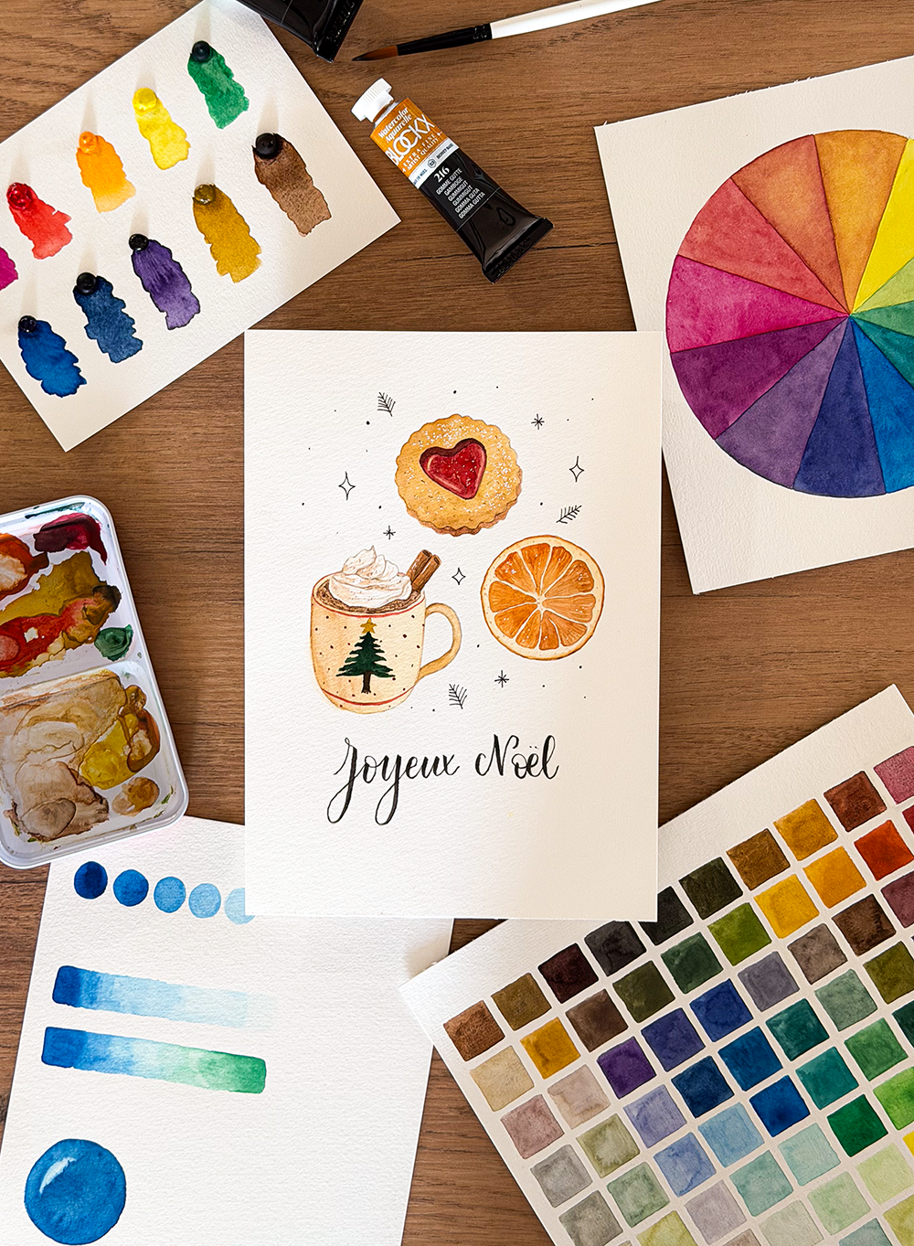 Atelier aquarelle du 21 novembre
