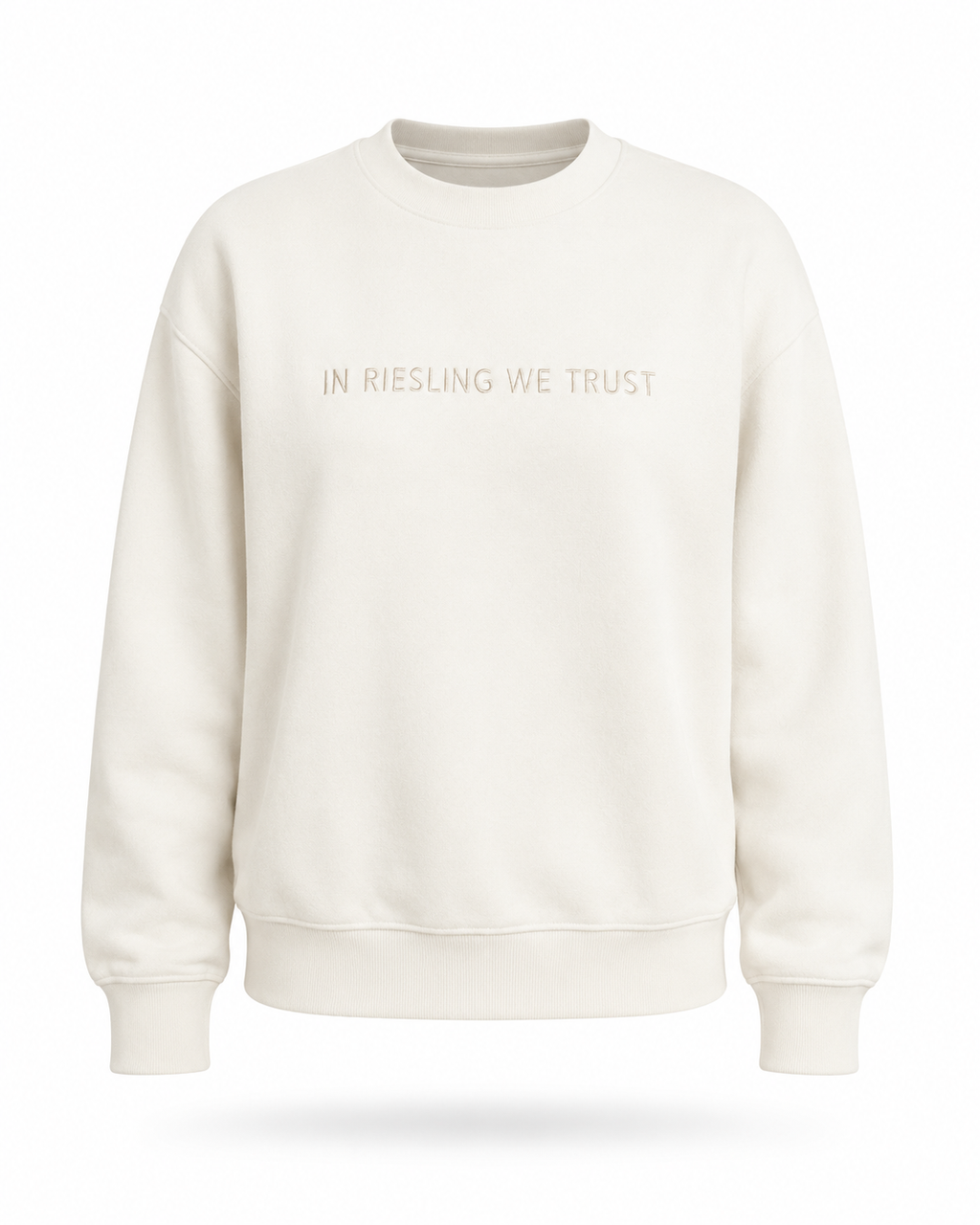 Sweat Shirt Ivoire - In Riesling We Trust
