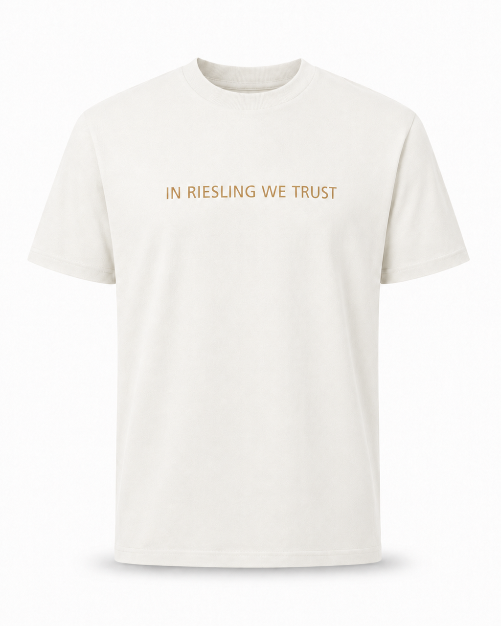 T-shirt Ivoire - In Riesling We Trust