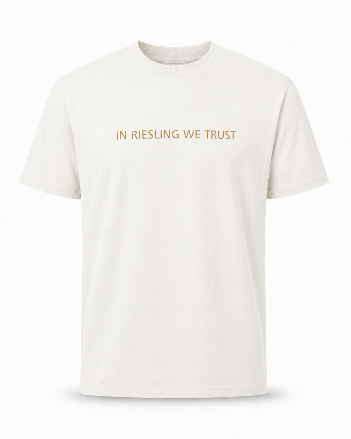 T-shirt Ivoire - In Riesling We Trust