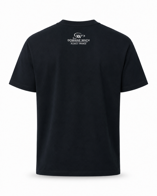 T-shirt Noir - In Riesling We Trust