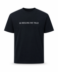T-shirt Noir - In Riesling We Trust